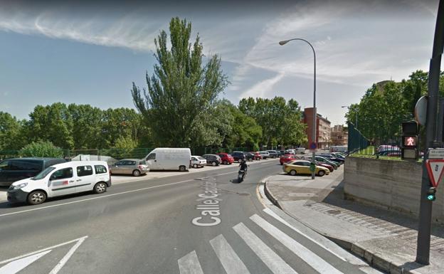 Una motorista resulta herida al caerse en Capitán Gaona