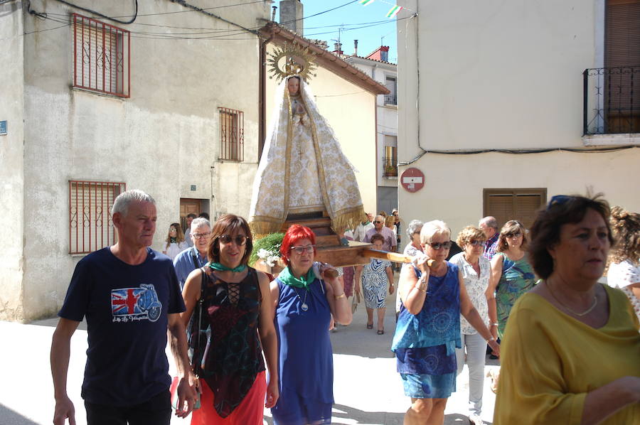 Miércoles de procesión por la Virgen y jueves en honor a San Roque en Alcanadre