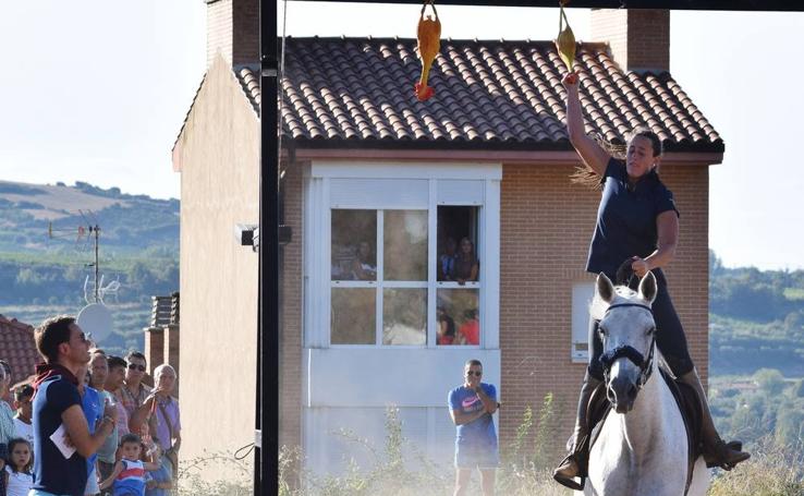 'Carrera de Gallos' 2018 en Nalda