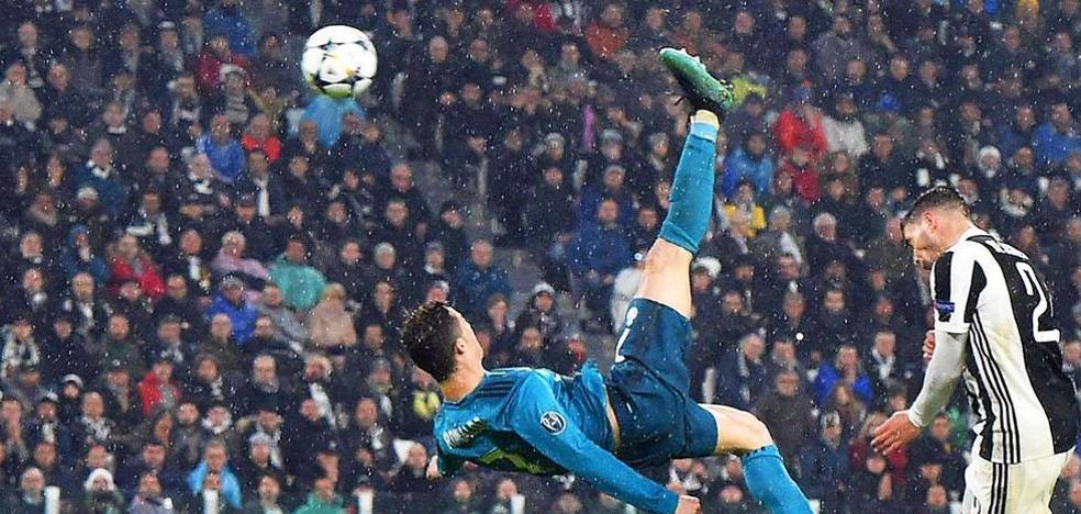 La chilena de Cristiano Ronaldo, elegido mejor gol de la temporada