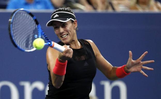 Muguruza toca fondo en Nueva York ante la 202 del mundo