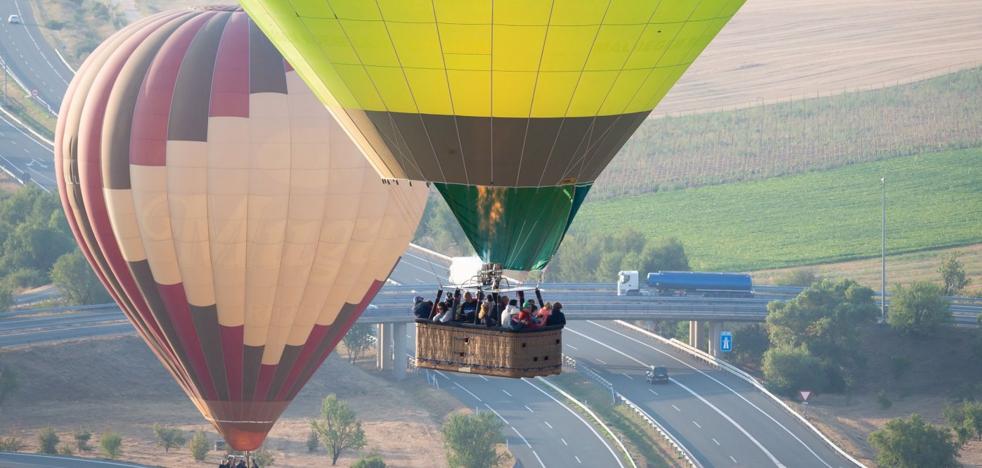 El último vuelo decidirá hoy un campeonato de España de aerostación muy disputado