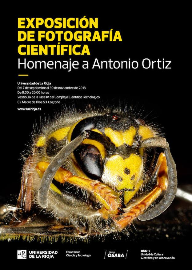 Exposición en la UR sobre el mundo científico que retrató el exalumno Antonio Ortiz