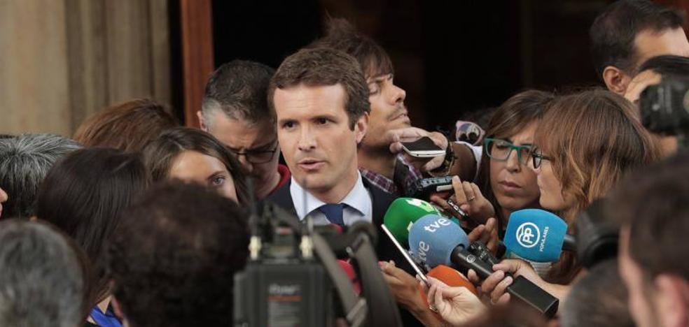 Casado exige a Sánchez una explicación sobre el referéndum que quiere para Cataluña