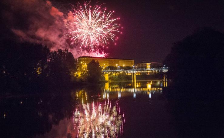 Fuegos artificiales: el sábado