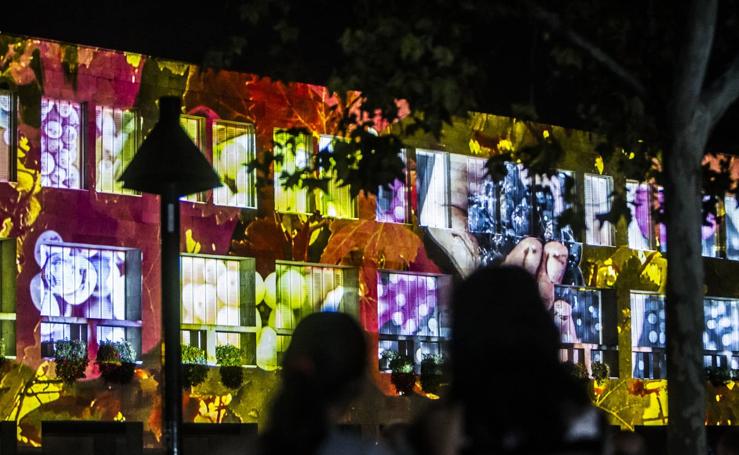 Video Mapping en el Ayuntamiento de Logroño