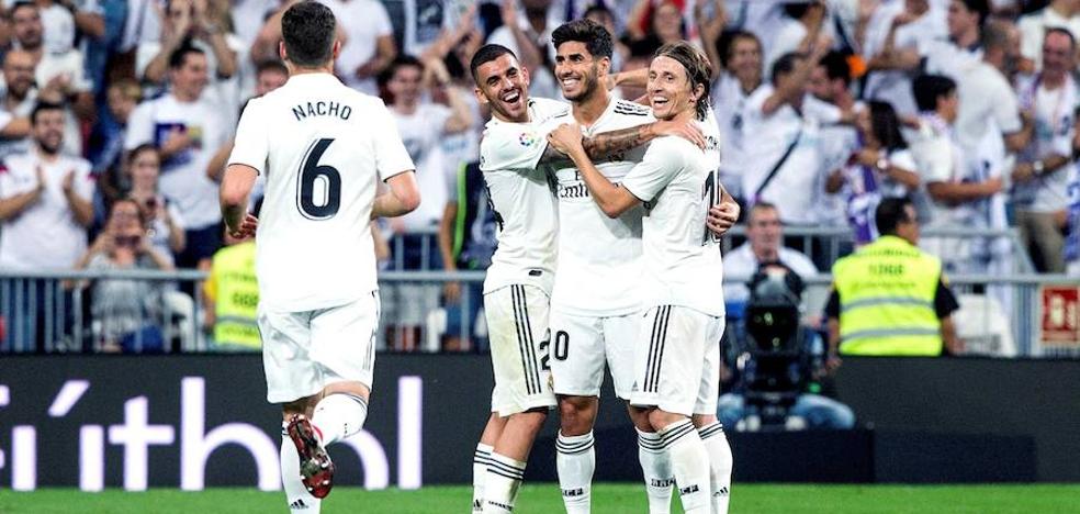 El Madrid pierde el brillo pero gana al Espanyol