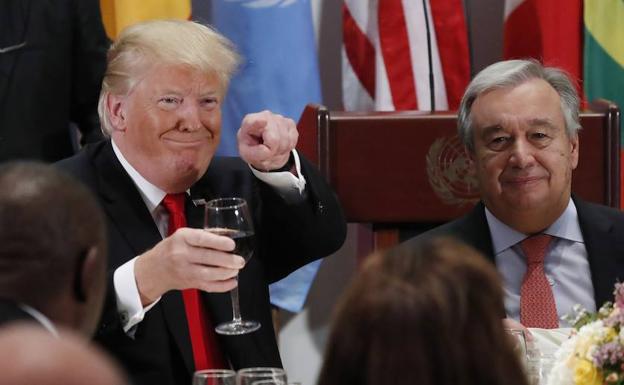 Trump defiende el patriotismo en la ONU