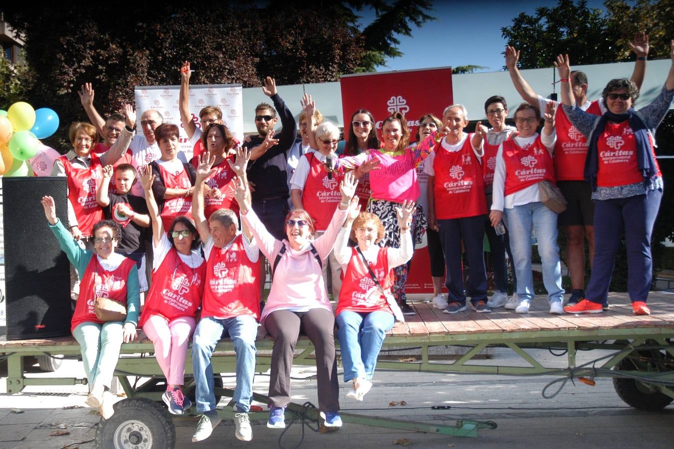 V carrera y marcha solidaria de Cáritas en Calahorra