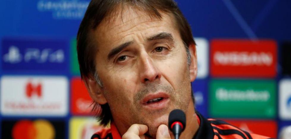 Lopetegui: «Sergio Ramos no vino por decisión mía. Sus isquios lo agradecerán»