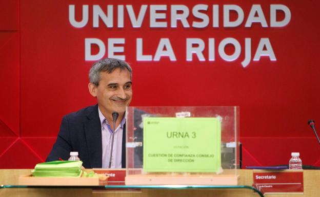 Julio Rubio continuará al frente de la Universidad de La Rioja