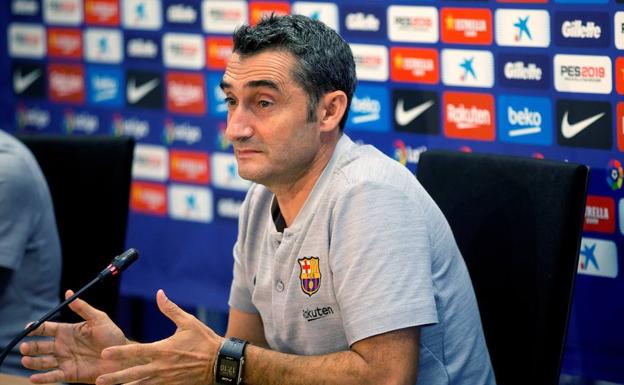 Valverde: «No sé si a Vidal le enfada el juego o un accidente doméstico»