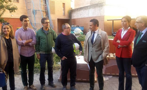 Las obras de los Juzgados de Calahorra avanzan «a buen ritmo»