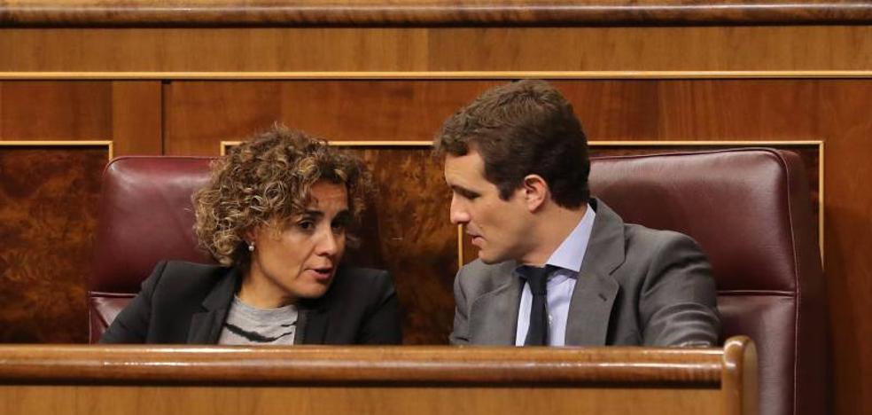 El PP plantea cortar los recursos a los partidos que sostengan a condenados por rebelión