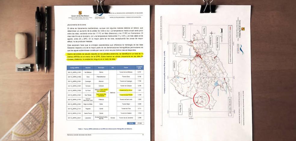 Un informe oficial de 2016 avisó del «alto riesgo» de que Sant Llorenç sufriera un aluvión