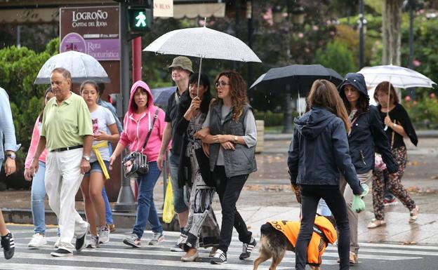 La Rioja activa el aviso amarillo por lluvias a lo largo de este domingo