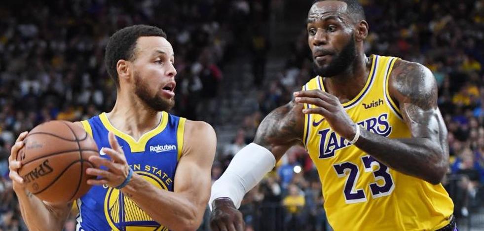 Los Warriors se aferran al trono con el 'Rey' en nuevo feudo