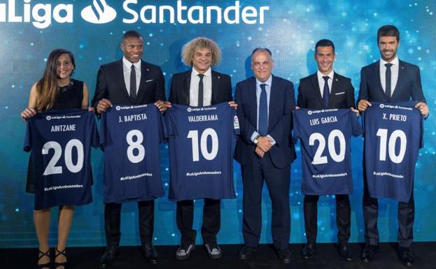 Eto'o, Valderrama, Baptista o Xabi Prieto, nuevos embajadores de LaLiga