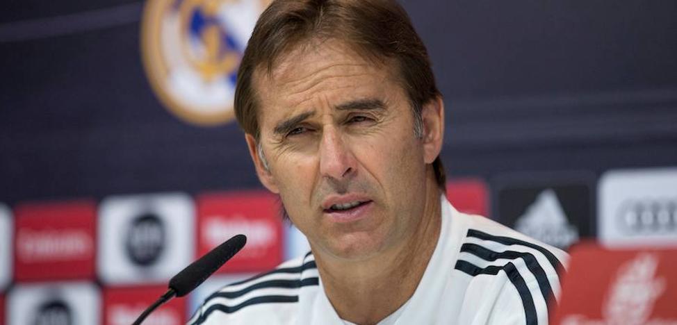 Lopetegui: «¿Respaldado? Absolutamente, estoy tranquilo y centrado en mi trabajo»