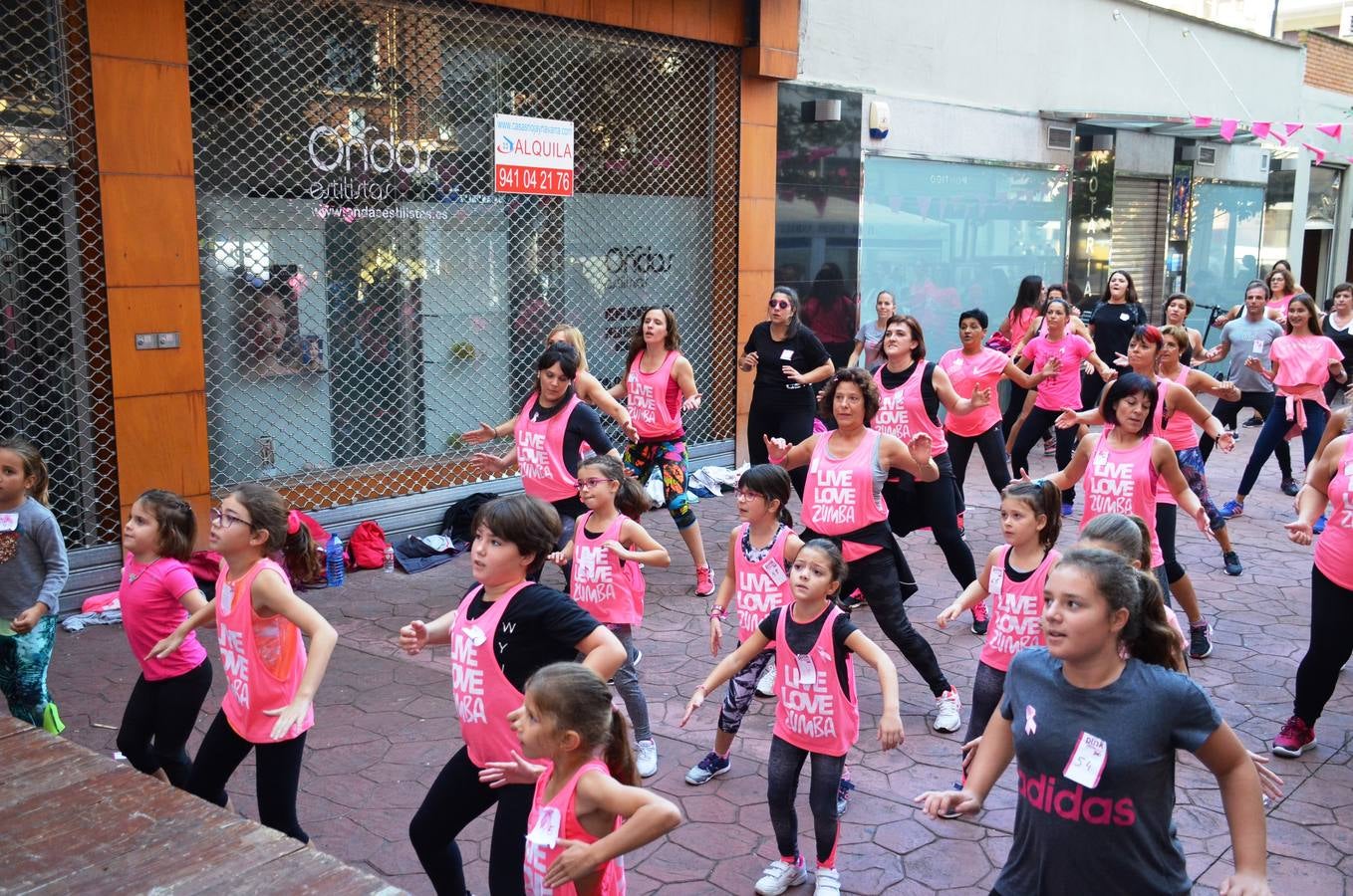 Zumba contra el cáncer en Calahorra
