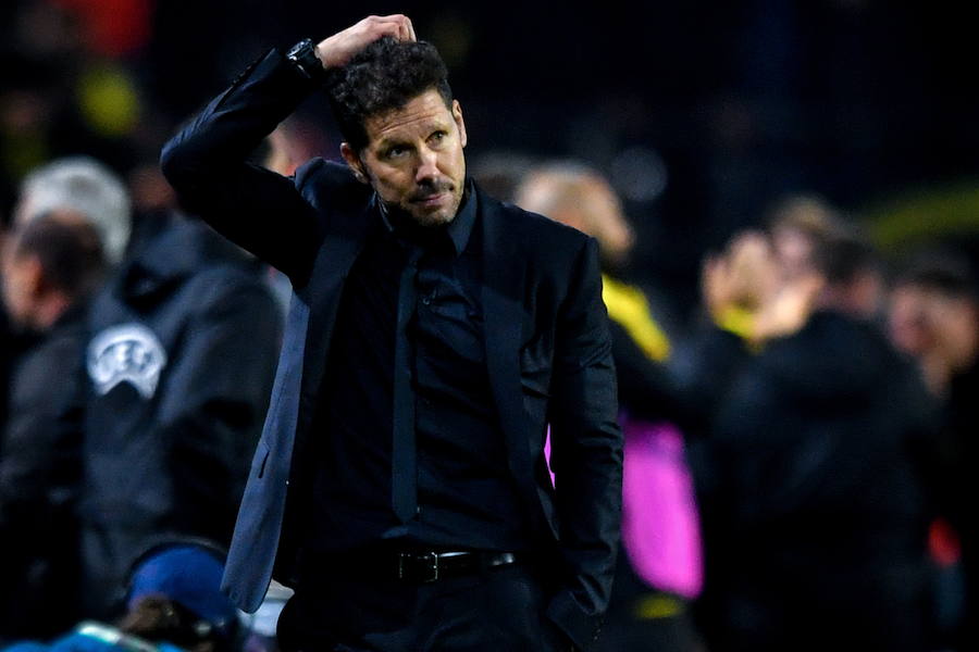 El Atlético de Simeone se seca