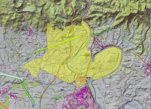 La línea eléctrica Haro-Alcocero obtiene la declaración de impacto favorable del Ministerio