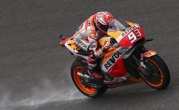 Marc Márquez: «Tenía que aprovechar uno de mis puntos fuertes: adaptarme rápido a las condiciones»