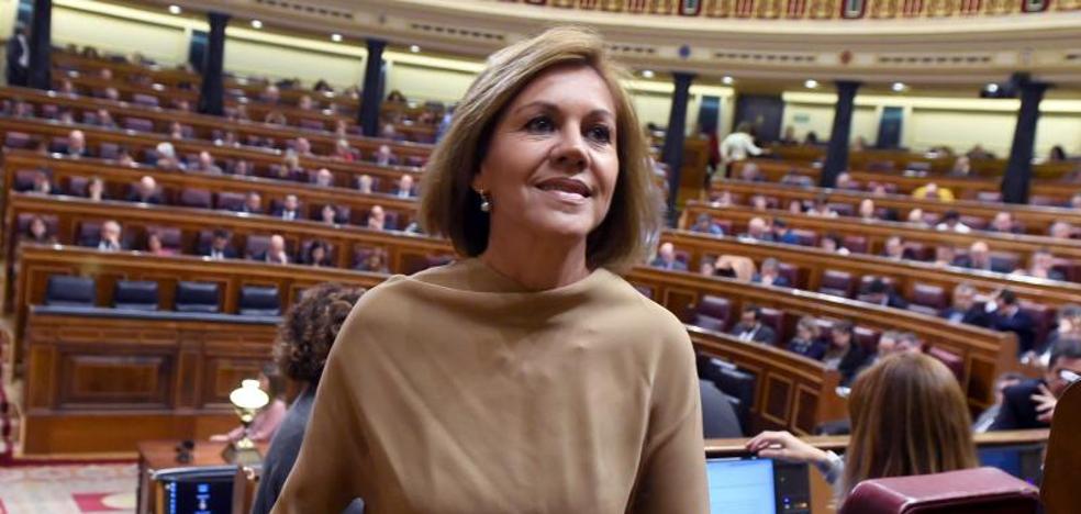 Cospedal, un adiós sin lágrimas en el PP