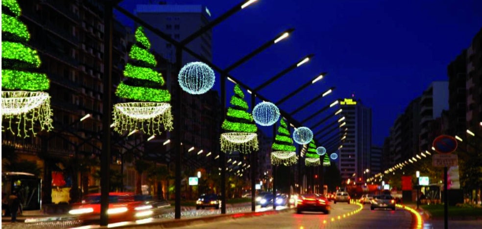 Logroño estrena otra vez luces de Navidad