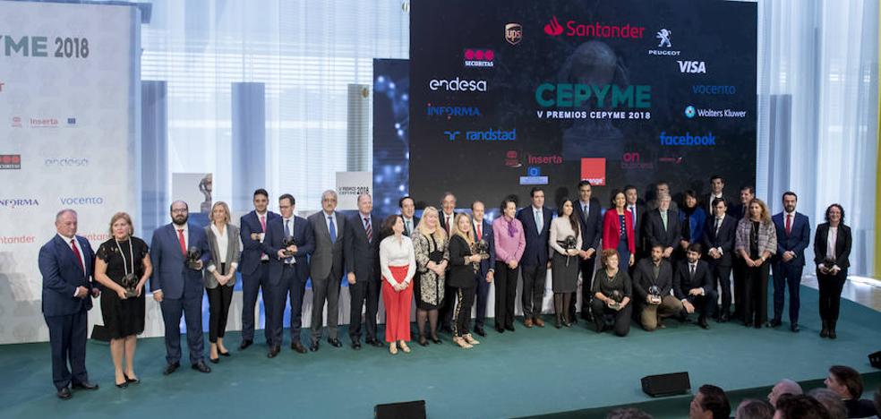 Cepyme premia el emprendimiento, la inclusión laboral y la eficiencia