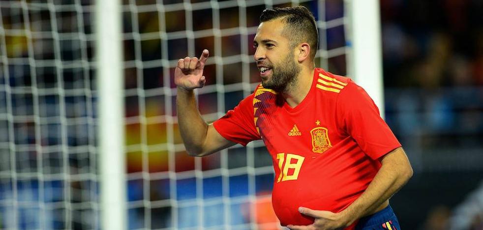 Jordi Alba vuelve a la selección