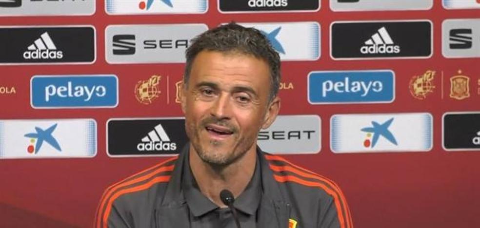 Luis Enrique: «Me gustaría parecerme a Jordi Alba, pero soy más alto»