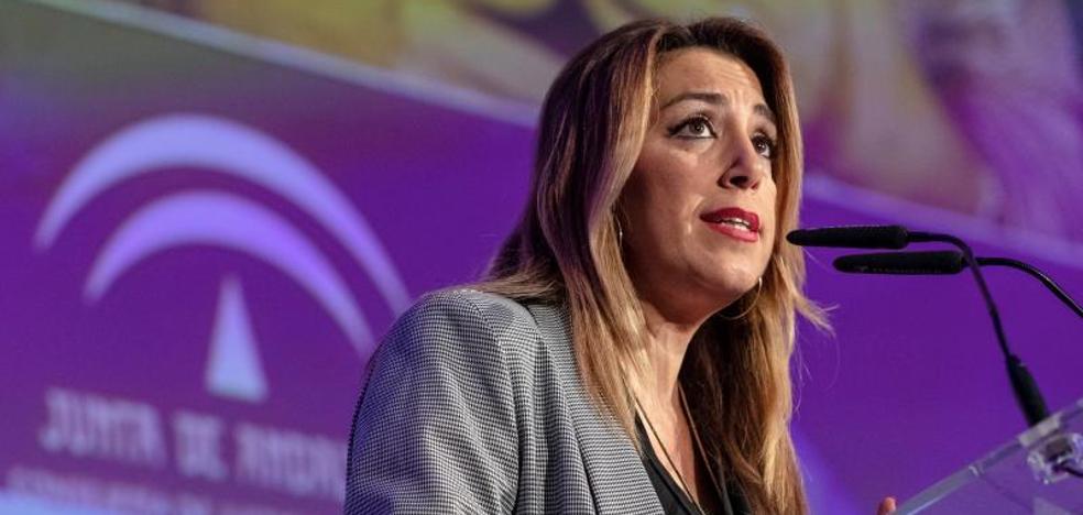 Susana Díaz acusa al PP de someterla a un «juicio político» en el Senado