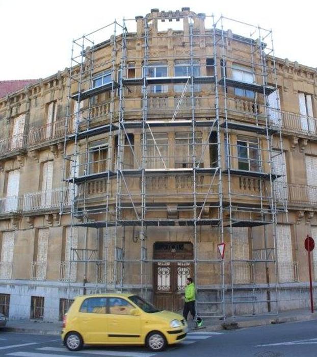 El edificio «María Díaz» de Haro terminará su rehabilitación en noviembre de 2019