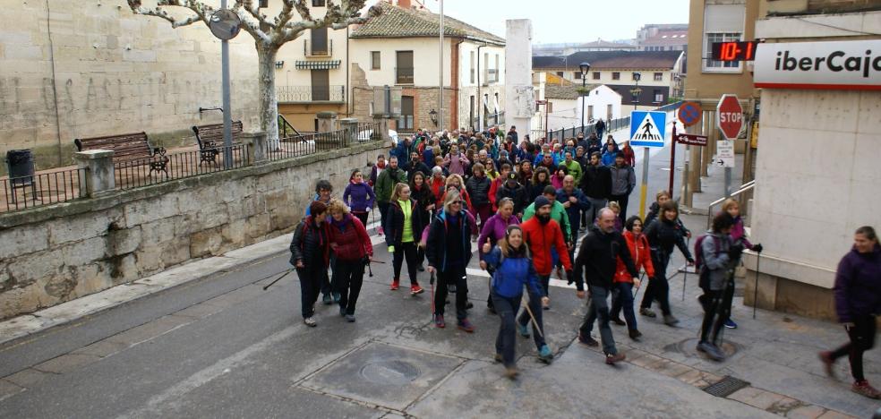 Cenicero reunió a cerca de 150 caminantes en su 'Marcha de otoño'