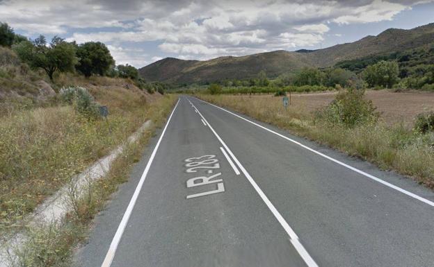 Herido un motorista en un accidente en Cornago