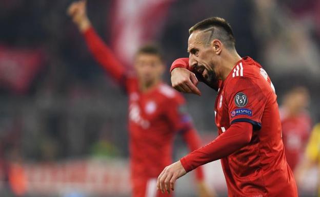 Ribéry abofeteó a un comentarista de televisión