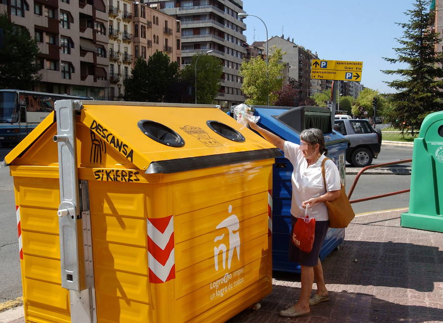 El reciclaje de envases crecerá un 10,2 % en La Rioja, el doble que en el 2017