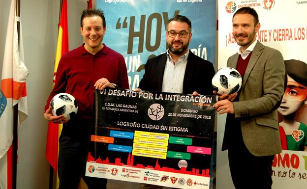 Fútbol sala por la integración en Logroño