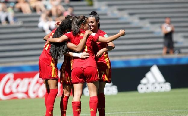 España golea a Canadá y ya está en cuartos de final