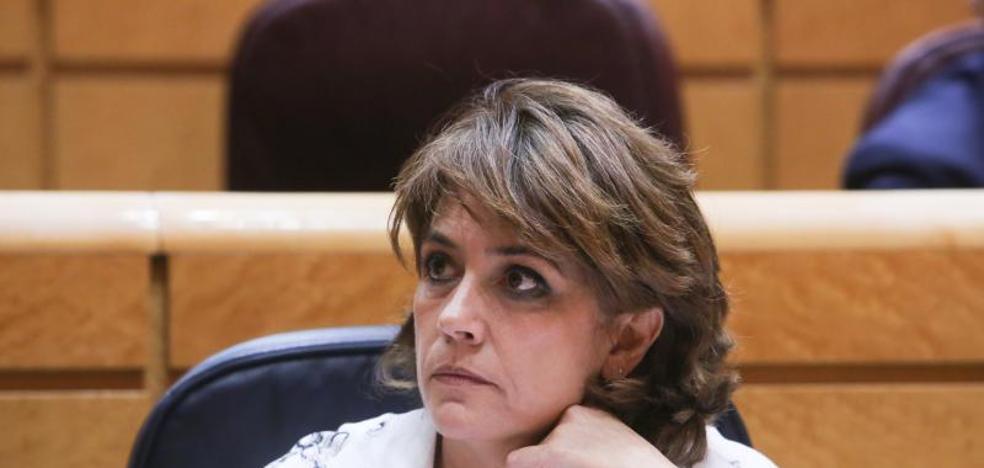 La ministra Dolores Delgado, reprobada por tercera vez