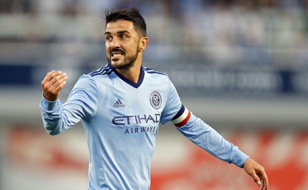 David Villa dice adiós al New York City