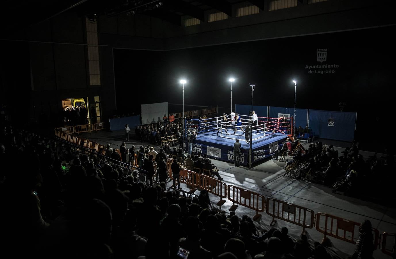Velada de boxeo en Logroño