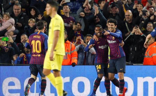 Aleñá, un premio a la paciencia en el Barça