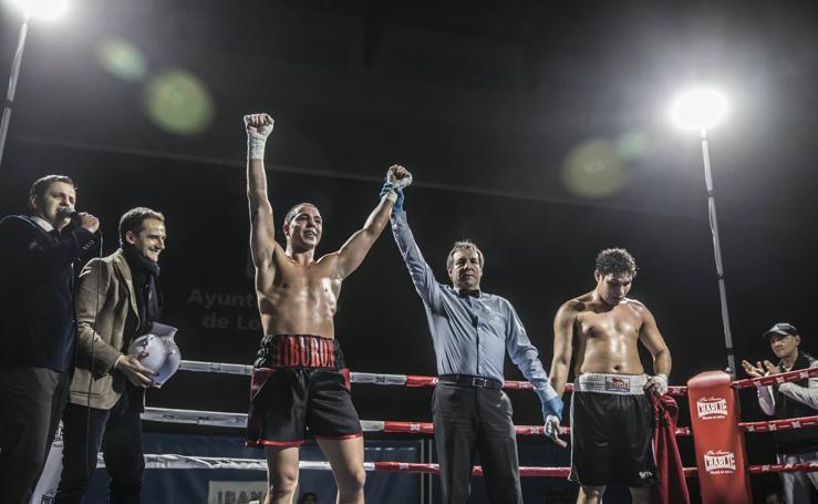 Velada de boxeo en Logroño