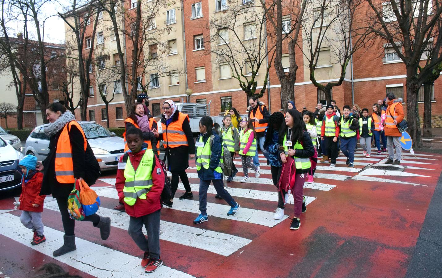 Logroño quiere más «pedibuses»