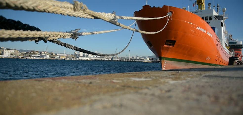 El Aquarius concluye sus operaciones de salvamento en el Mediterráneo central