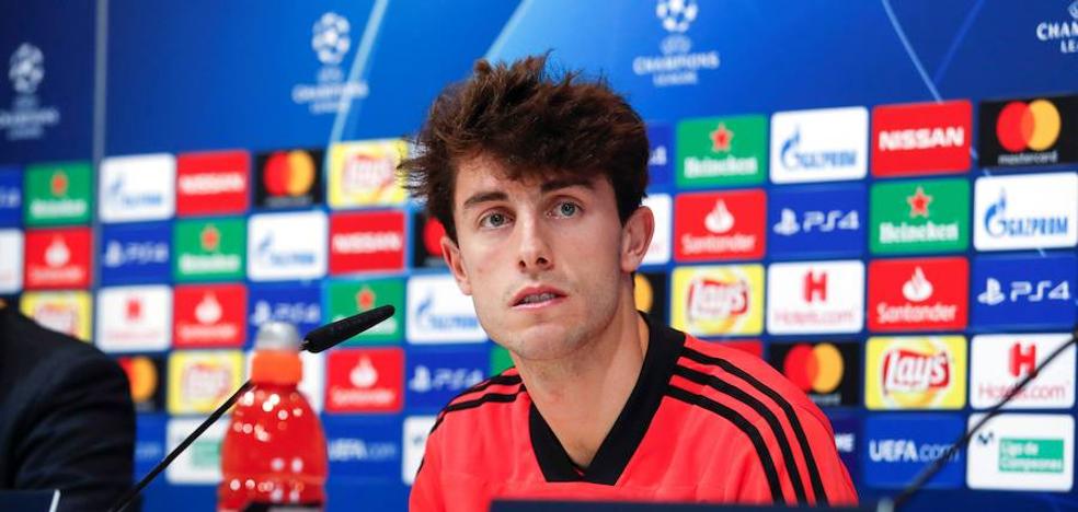 Odriozola: «Carvajal es mi ídolo y estoy enamorado de Benzema»