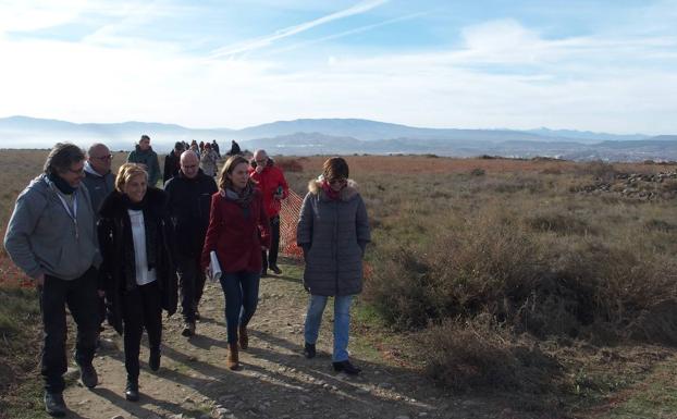 Las obras del Monte Cantabria, a buen ritmo