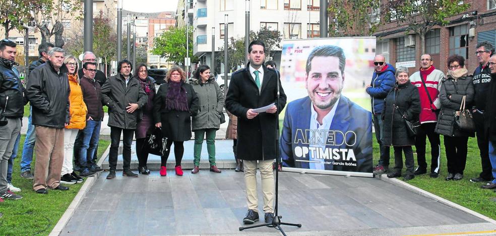 'Arnedo optimista', lema con el que Javier García se postula a la reelección